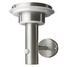 Ledvance LED Wandleuchte Endura Stil doppelt Circle Steel 6W 400lm - 830  | Solar - Bewegungs- und Lichtsensor 