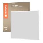 Ledvance Panneau LED Compact Aluminium Blanc 33W 3630lm - 840 Blanc Froid | 60x60cm - UGR < 19 - Dali Dimmable