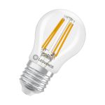 Ledvance Classic LED E27 Poire Filament Claire 3.4W 470lm - 827 Blanc Très Chaud | Dimmable - Remplacement 40W