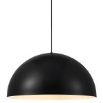 Nordlux Ellen 40 Suspension Luminaire Métal Noir | Convient pour 1x E27