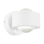 Eglo Applique Murale Ono 2 Aluminium Blanc 2.5W 250lm - 830 Blanc Chaud | IP20 
