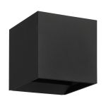 Eglo Applique Murale Calpi 3 Aluminium Noir 2.8W 420lm - 830 Blanc Chaud | IP54