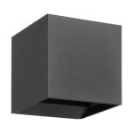 Eglo Applique Murale Calpi 3 Aluminium Anthracite 2.8W 420lm - 830 Blanc Chaud | IP54