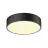 SLV Medo Pro 30 Mur et Plafonnier Aluminium Noir Ronde 10W 1350lm - 930-940 CCT | IP50 - Meilleur Rendu De Couleur - Dimmable 