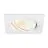 SLV New Tria 68 Spot Aluminium Blanc Carré 8.3W 750lm 60D - 930 Blanc Chaud | Diamètre 68mm - Meilleur Rendu De Couleur - Dimmable 