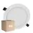 Lot 4x Ledvance Downlight Alu Blanc 16W 1600lm 90D - 830 Blanc Chaud | Diamètre 175IP44 