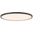 Brilliant Tuco Plafonnier Plastique Noir Blanc 32W 3900lm - 830-865 CCT | 500mm - Télécommande Dimmable