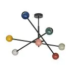 Ledvance Decor Bulle Échantillon Suspension Luminaire Multicolore | Convient pour 6X E27