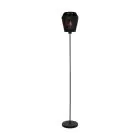 Eglo Lampadaires Salon Persley Échantillon Noir Papier | IP20 - Convient pour 1x E27 