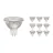 Lot 10x Spot LED GU5.3 MR16 2.5W 230lm 36D - 827 | Remplacement 20W