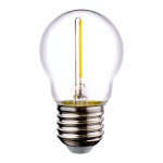 LED E27 Boule Filament Claire 1.4W 136LM - 827 | Remplacement 15W