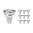 Lot 10x Spot LED GU10 PAR16 5W 520lm 36D - 840 Blanc Froid | Équivalent 80W